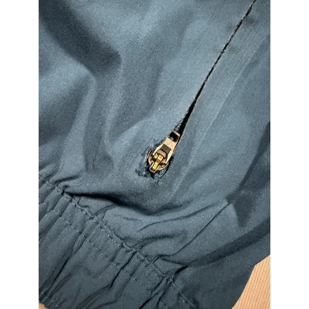 The North Face Mens XL Blue Active Tapered Pants Hiking Training Zipper Pockets